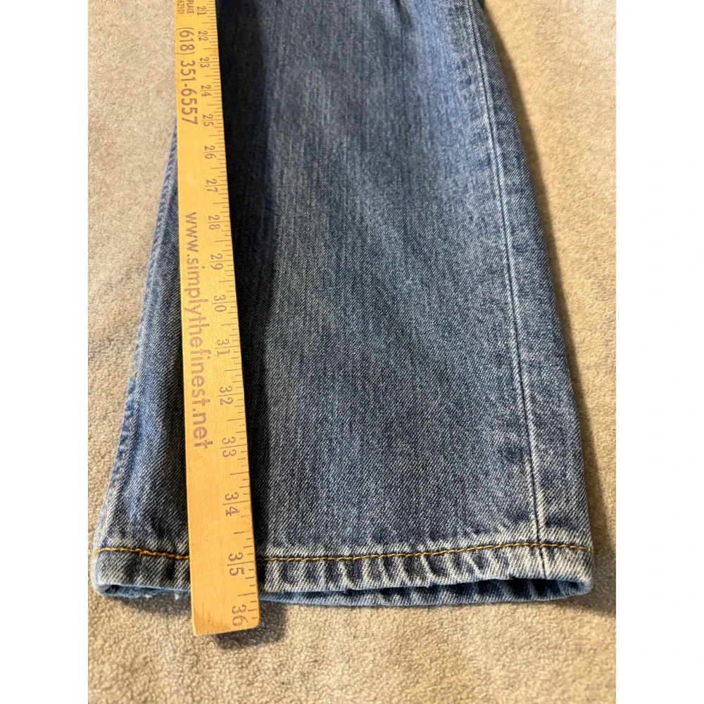 Levis 550 Relaxed Fit Tapered Leg Blue Denim Jeans Mens 38x36 Medium Wash